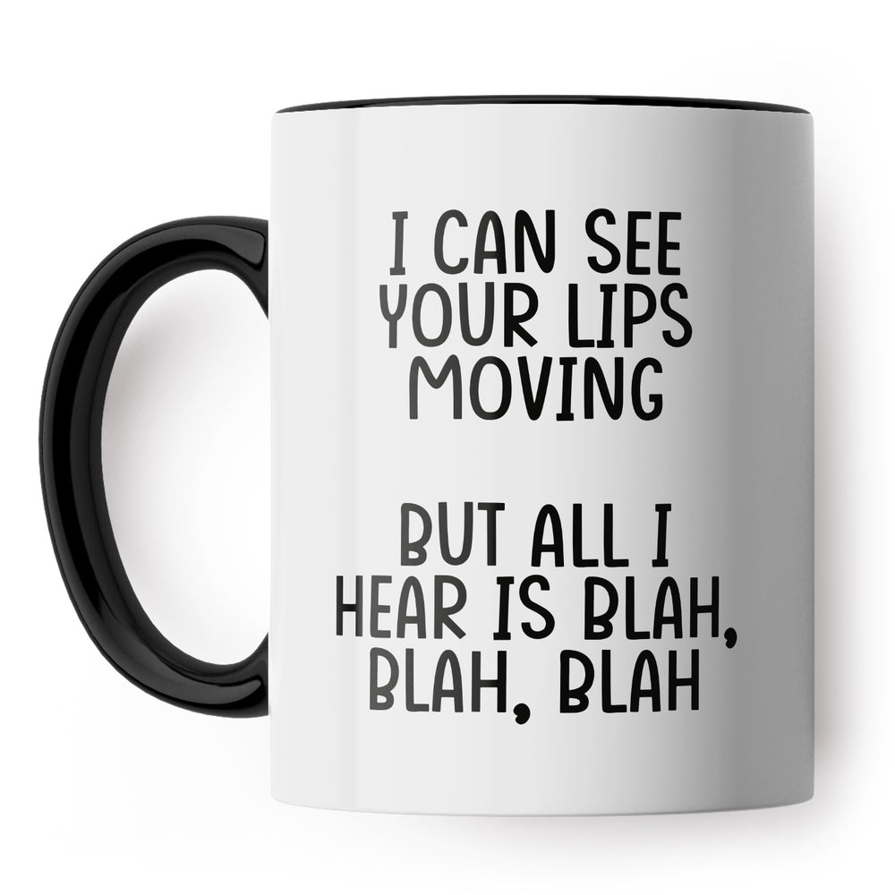 Blah Blah Blah White Mug #2 image